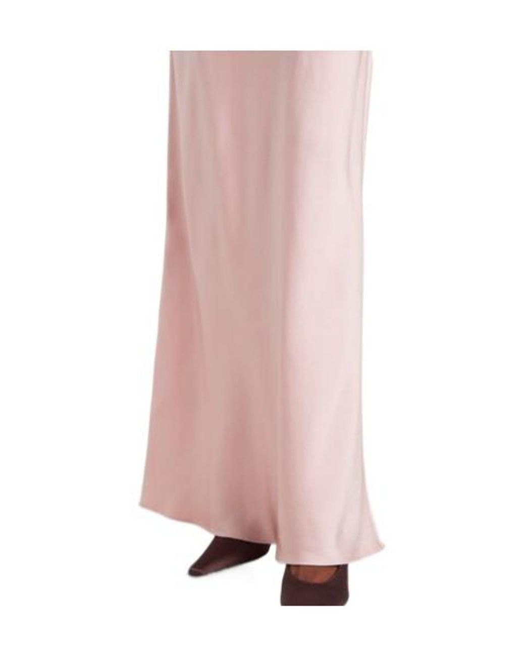 Stella McCartney Pink Draped Satin Gown