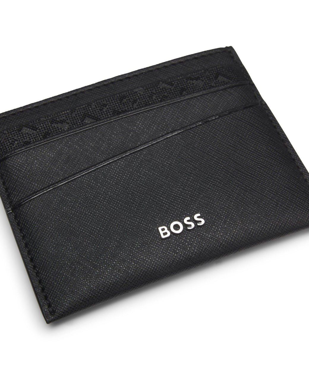 Boss Black Multislot Card Holder for men
