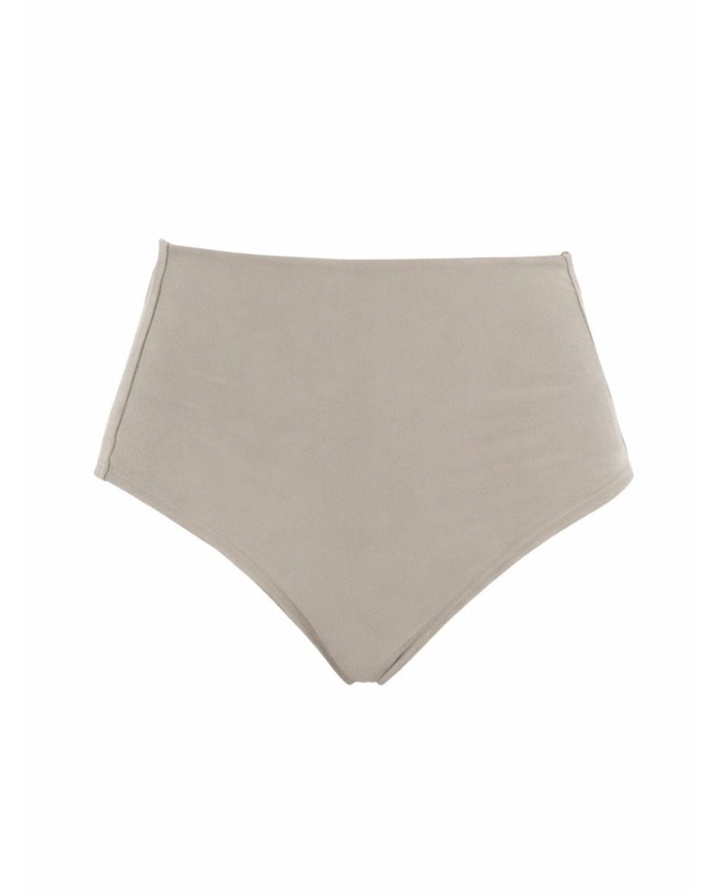 Rick Owens White High-Waisted Swim Bottoms
