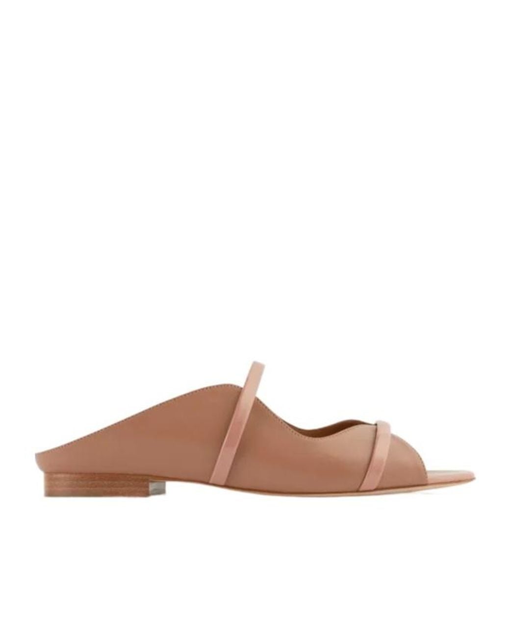 Malone Souliers Brown Norah Ballerina Shoes