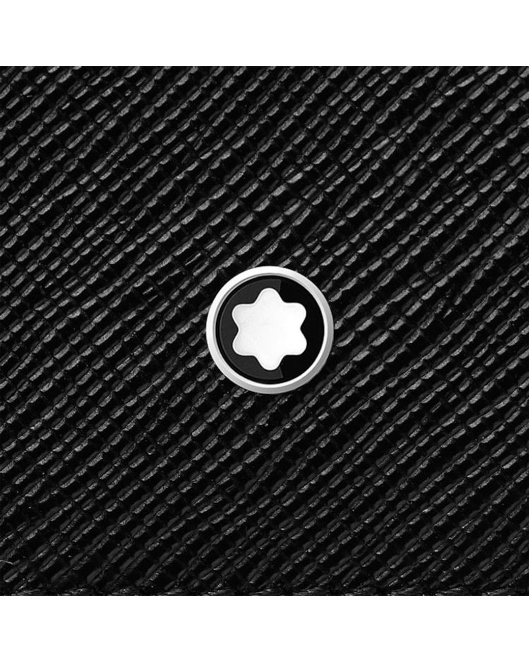 Montblanc Black Logo-Embossed Cardholder for men