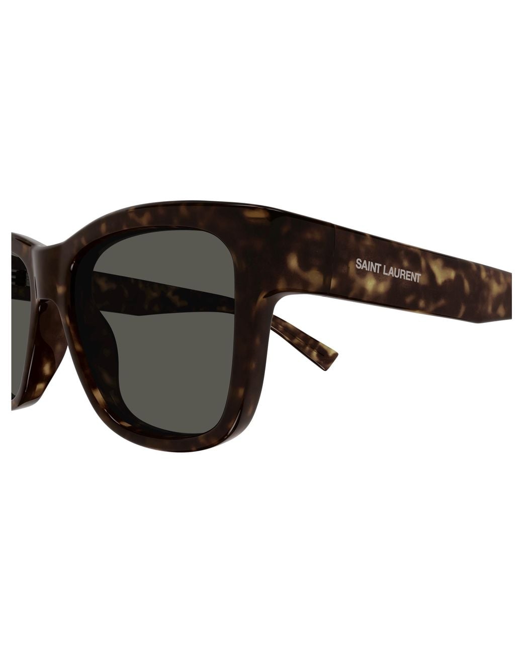 Saint Laurent White Eyewear Butterfly Frame Sunglasses for men