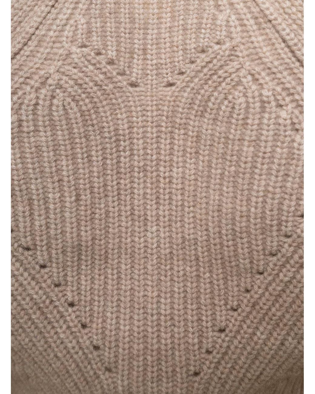 Isabel Marant Natural Palma Cashmere Open Back Sweater
