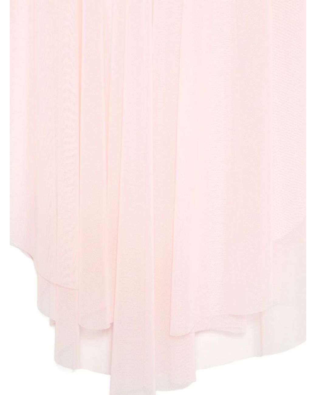 Norma Kamali Pink Draped Scarf