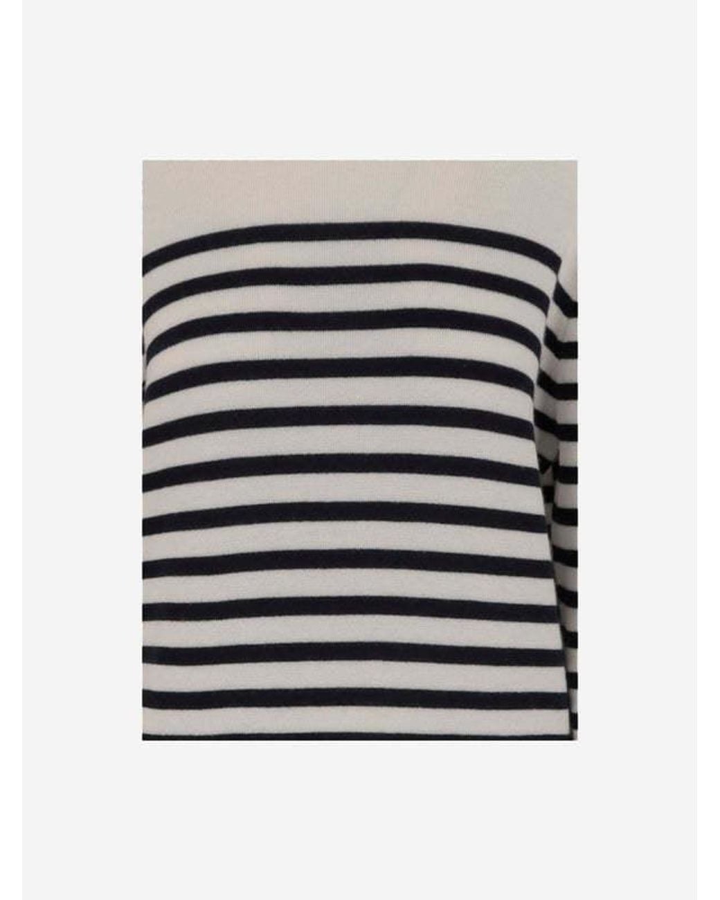 Khaite Multicolor Viola Striped Jumper