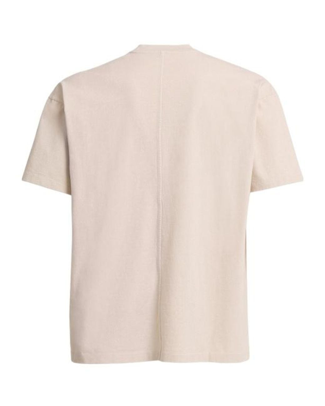 The Row White Niels Soft Cotton T-Shirt for men