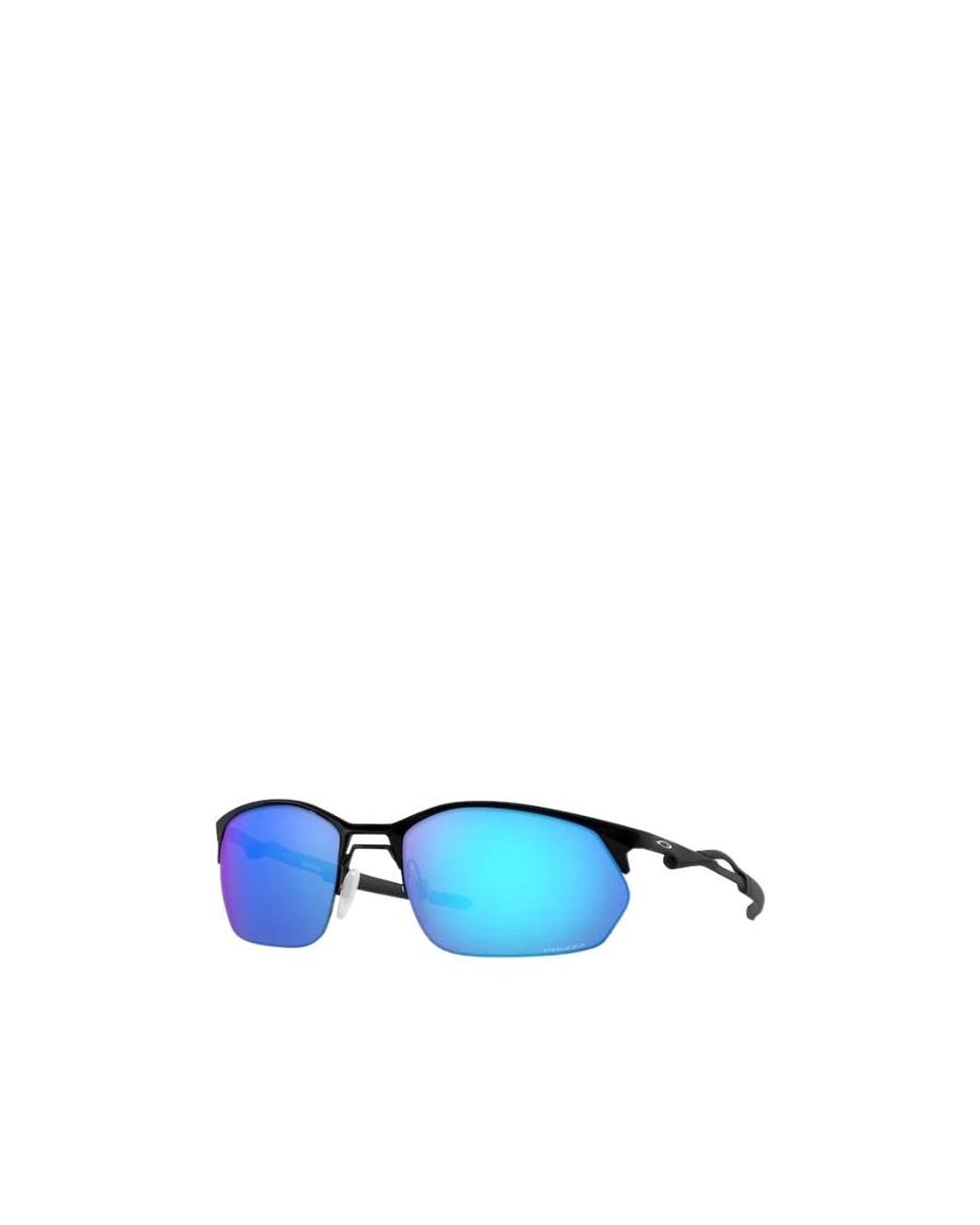Oakley Blue Half-Frame Sunglasses for men