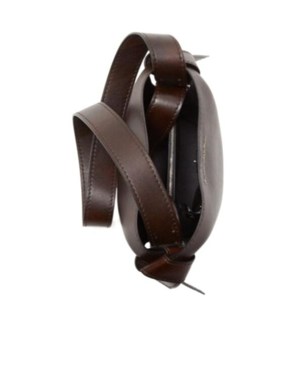 Acne Brown Musubi Mini Shoulder Bag