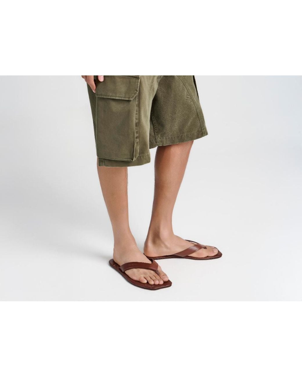 J.W. Anderson Brown Jw Anderson Leaf Slides for men