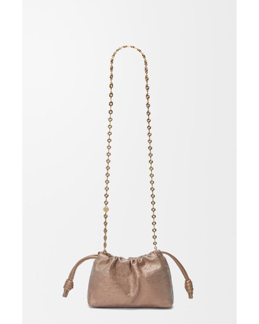 Loewe Brown Chain Shoulder Bag