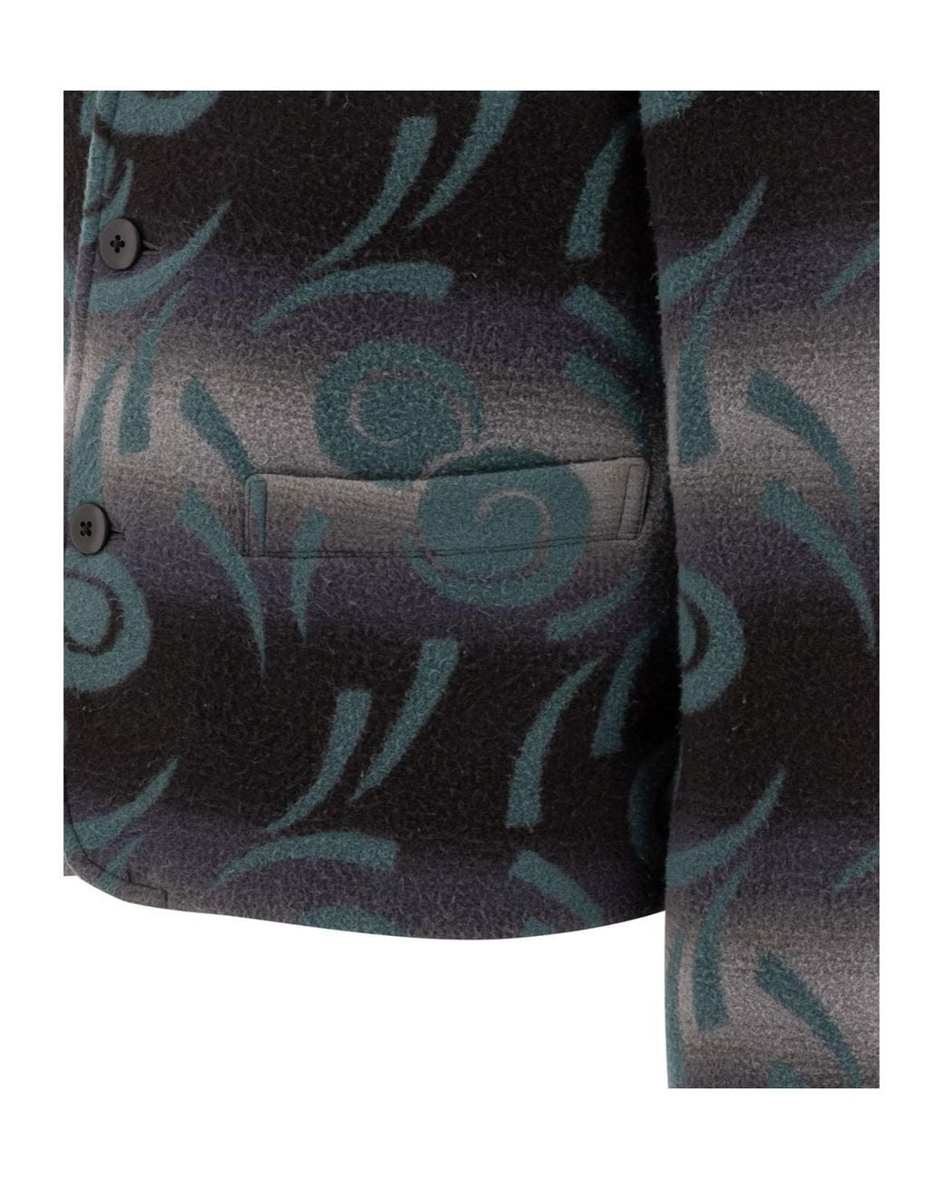 Kapital Black Baba Sawyer Napping Suit Jacket for men