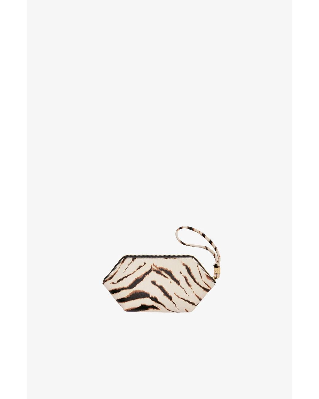 Ganni White Bou Make-Up Pouch
