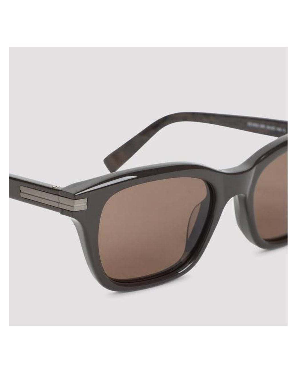 Zegna White Ez 0303 Rectangular Sunglasses