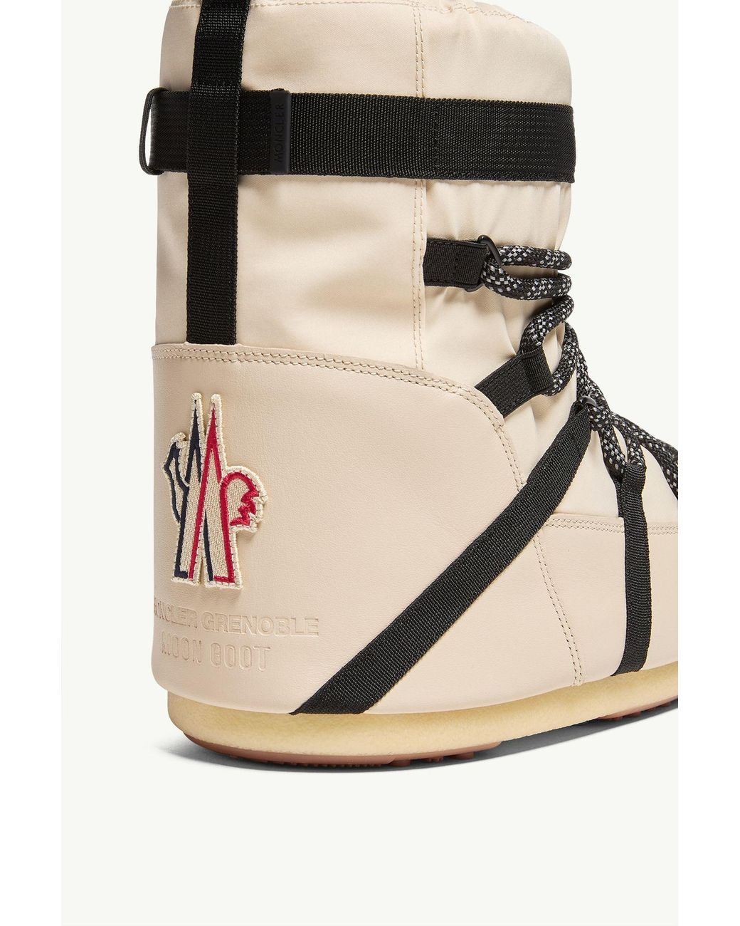 Moncler Natural Moon Boot X Grenoble Icon Low Snow Boot