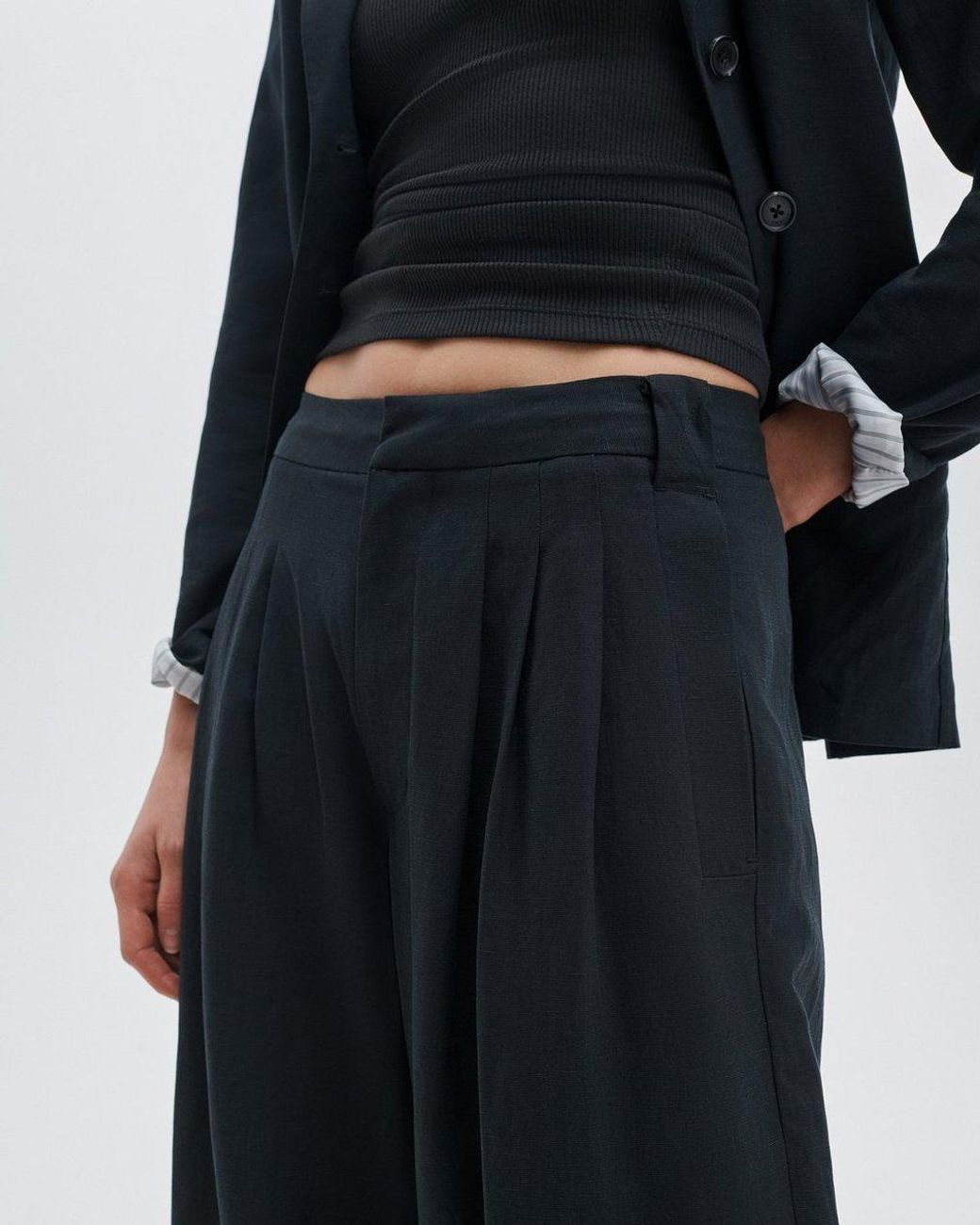 Rag & Bone Blue Casual Pants With Belt Loops