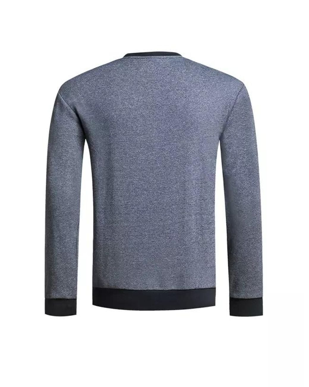 Armani Jeans Blue Logo Detail T-Shirt for men