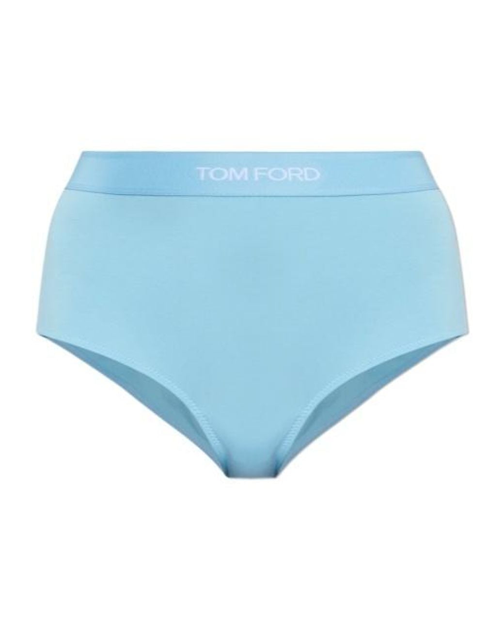 Tom Ford Blue High Waist Briefs