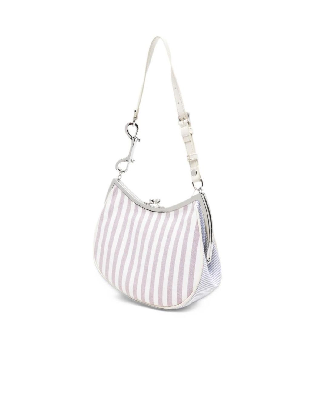 Vivienne Westwood White Charm Frame Shoulder Bag