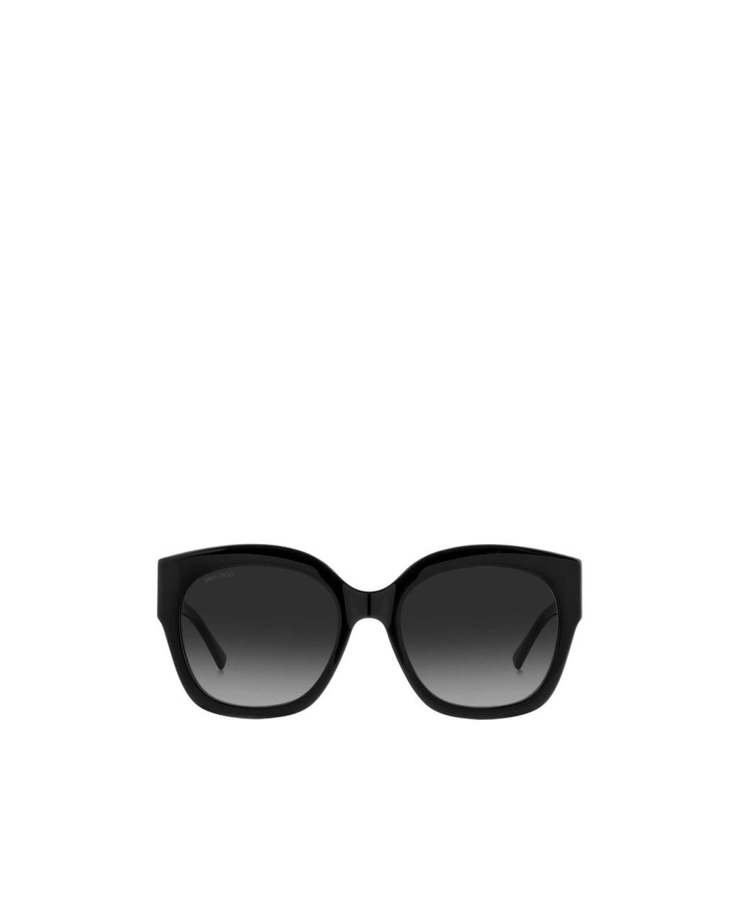Jimmy Choo Black Eyewear Square-Frame Sunglasses