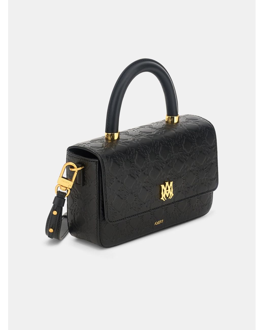 Amiri Black Micro Long Ma Shoulder Bag