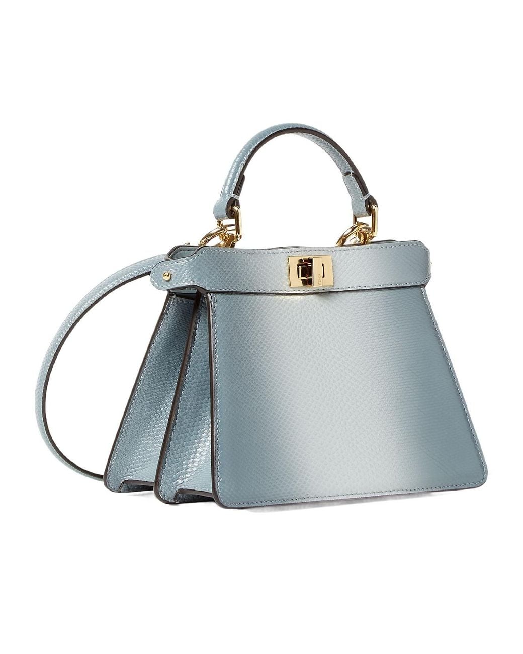 Fendi Blue Pearl Gradient-Effect Karung Bag