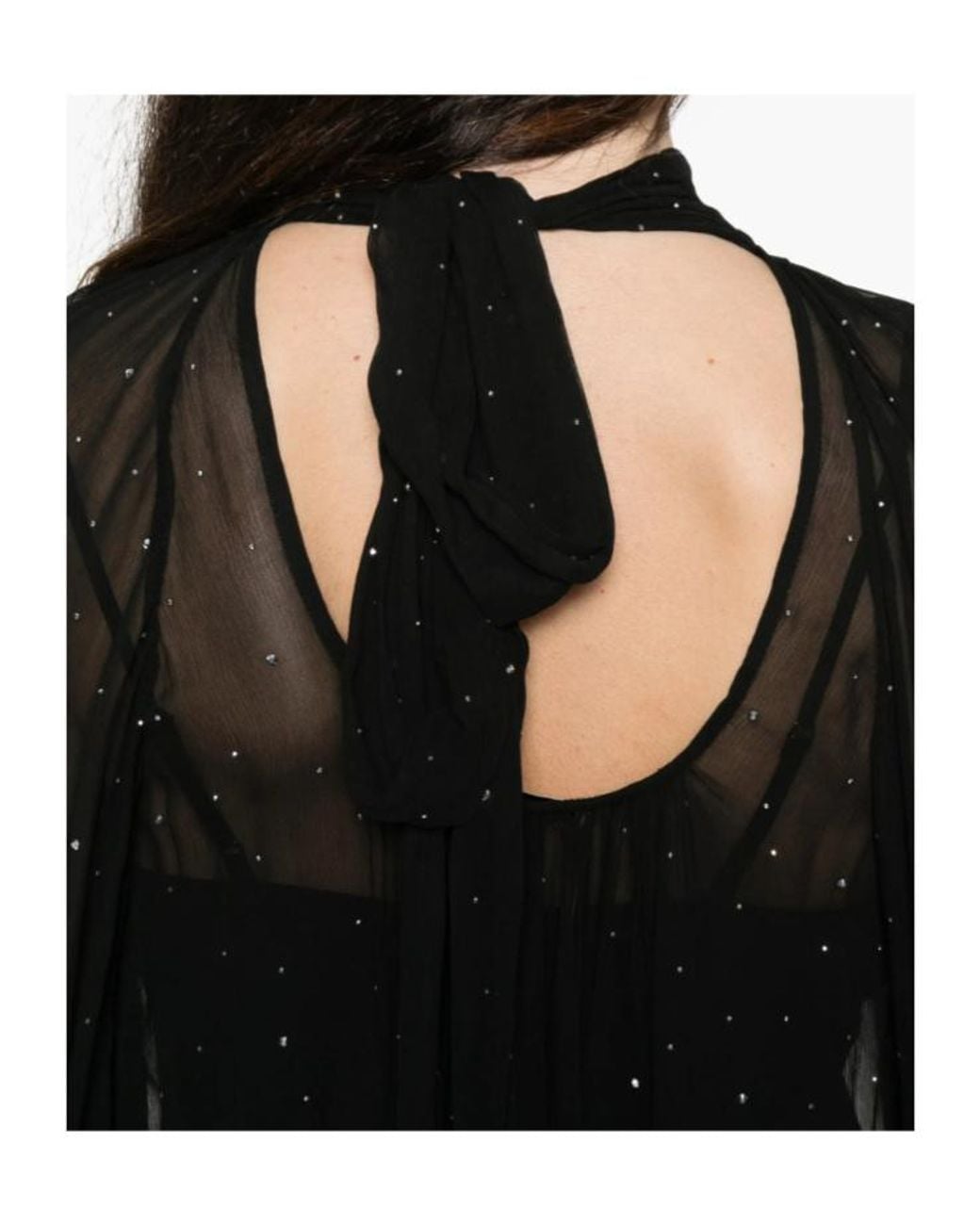 Staud Black Roux Dress