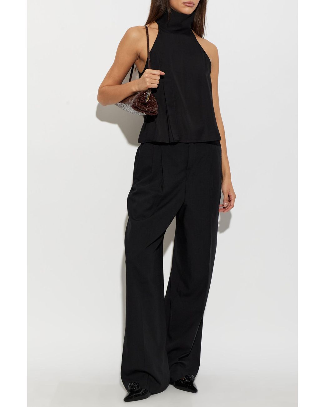 IRO Black Sleeveless Top