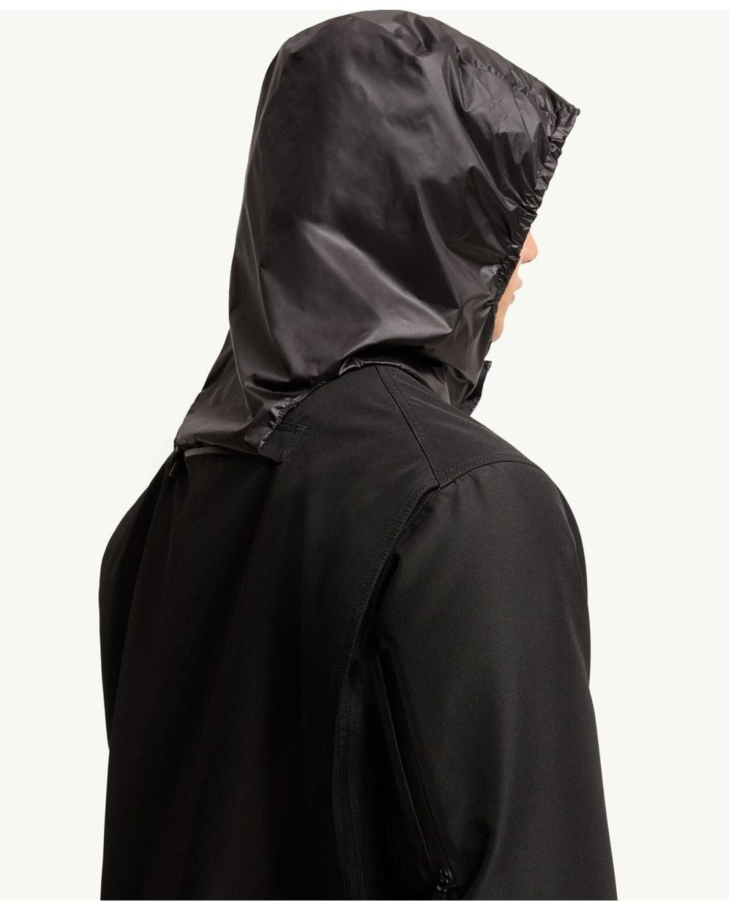 Moncler Black Andes Hooded Insulated Ski Jacket for men