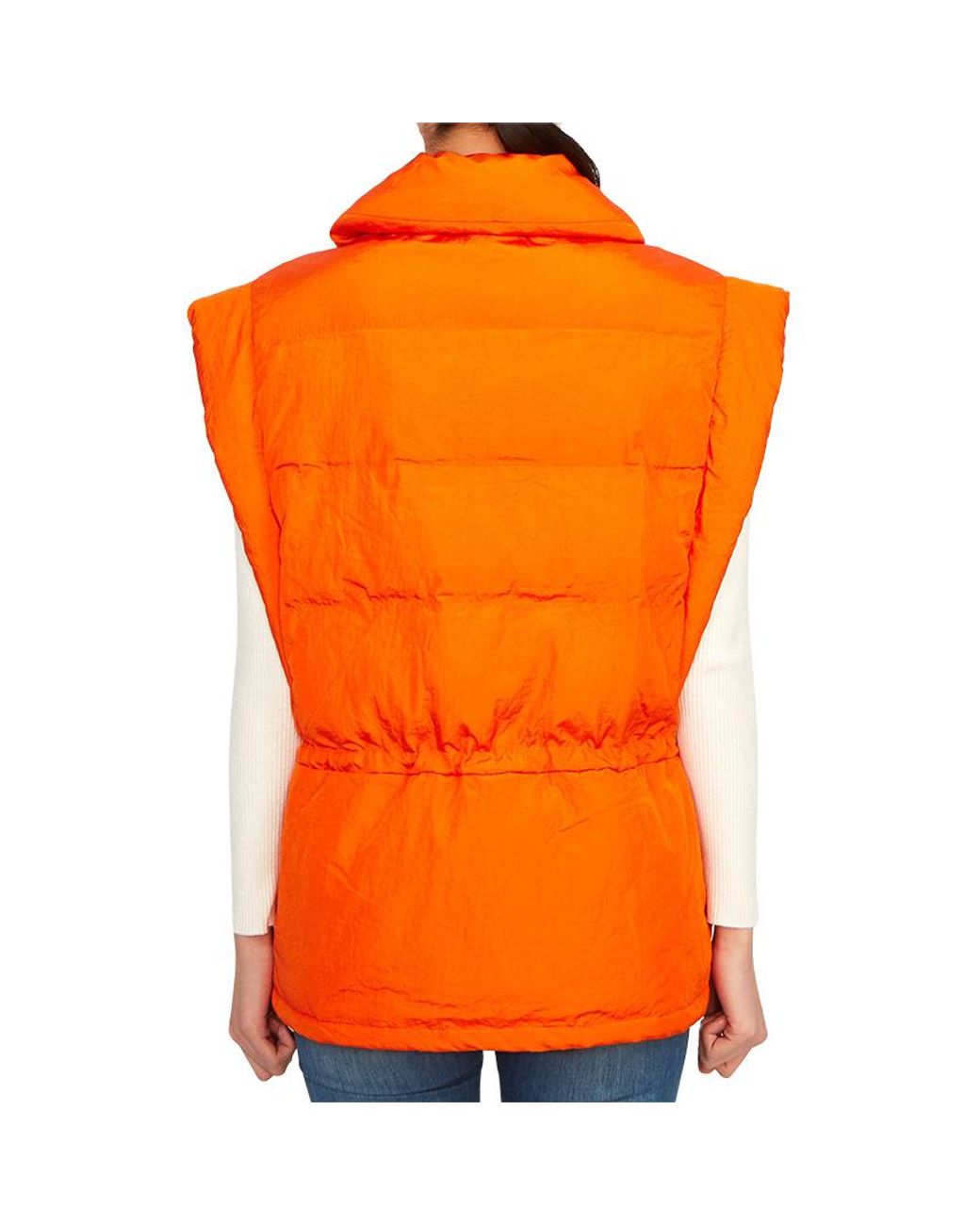 Isabel Marant Orange Sleeveless Vest