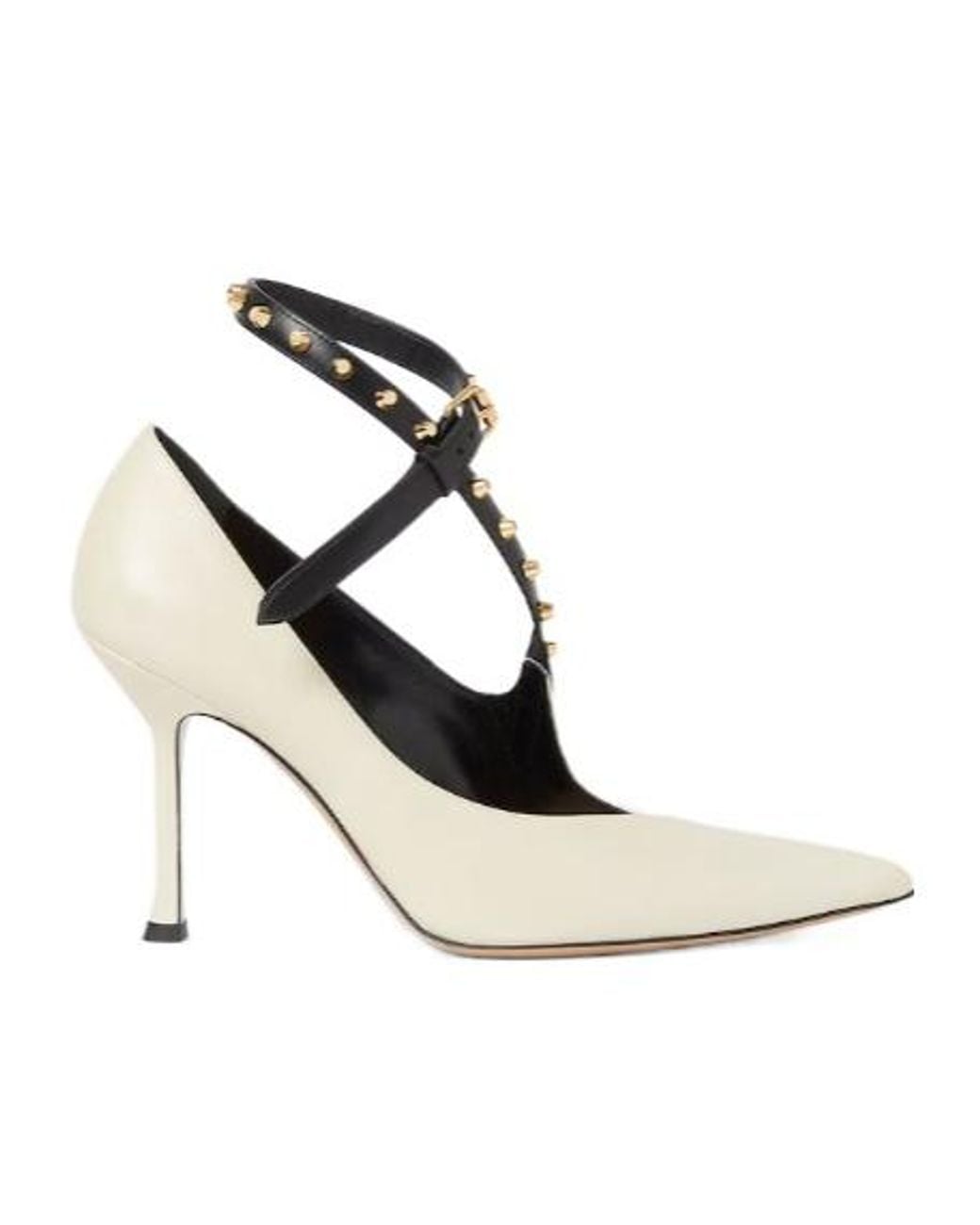 Fendi Metallic Vertigo Pergamena Leather Court Shoes