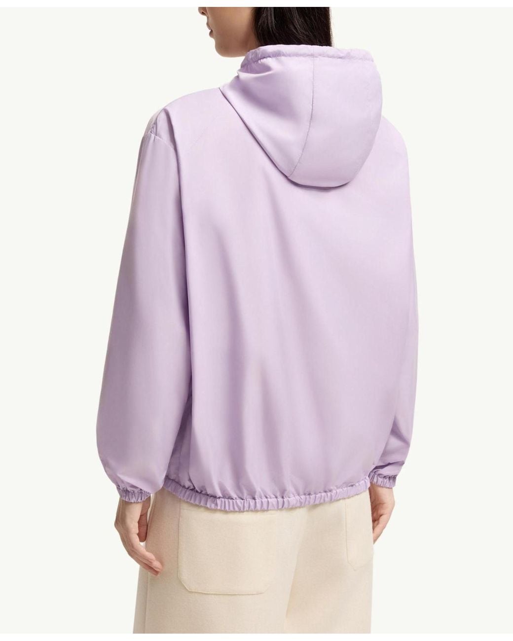 Moncler Purple Hooded Windbreaker