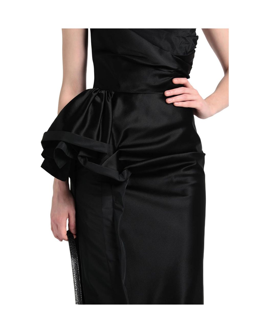 Maison Margiela Black Midi Dress