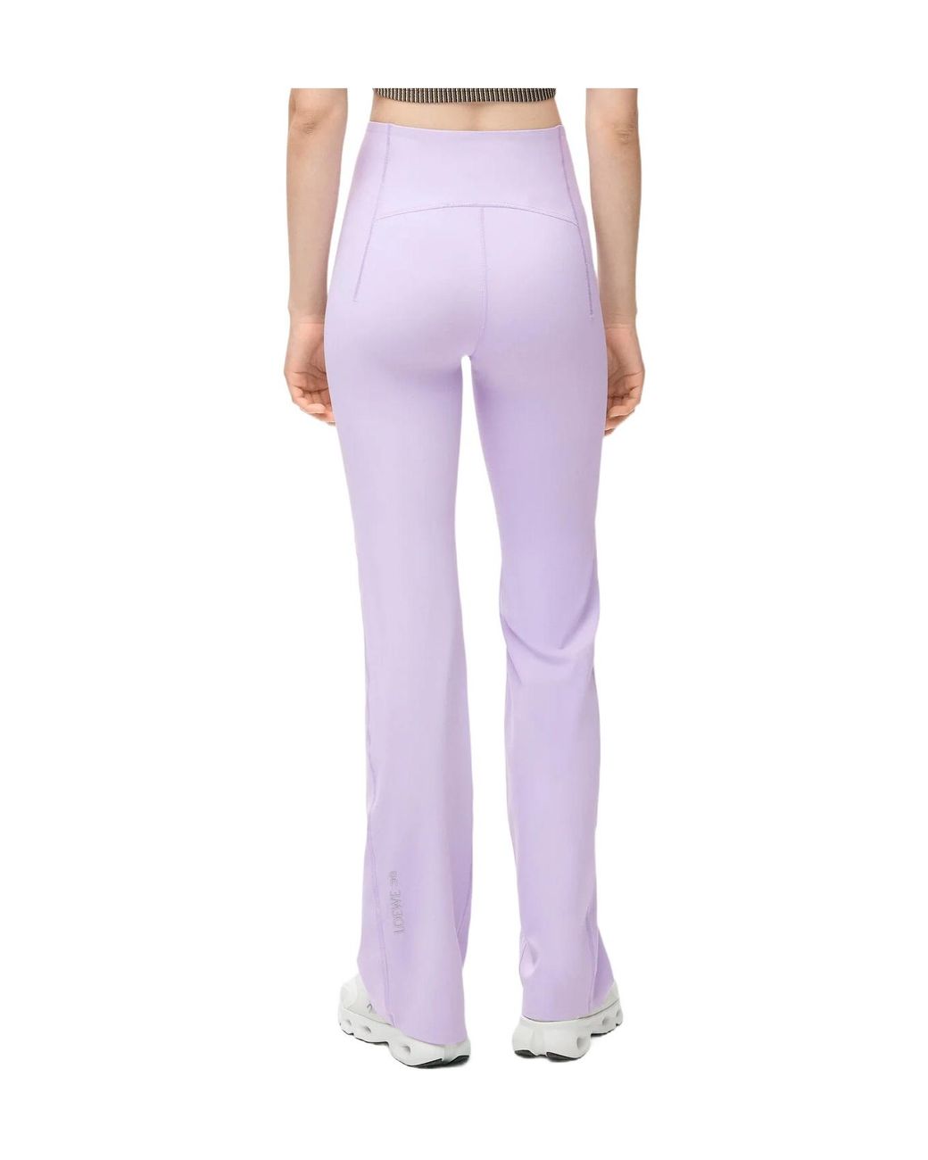 Loewe Purple Soft Bootleg Pants