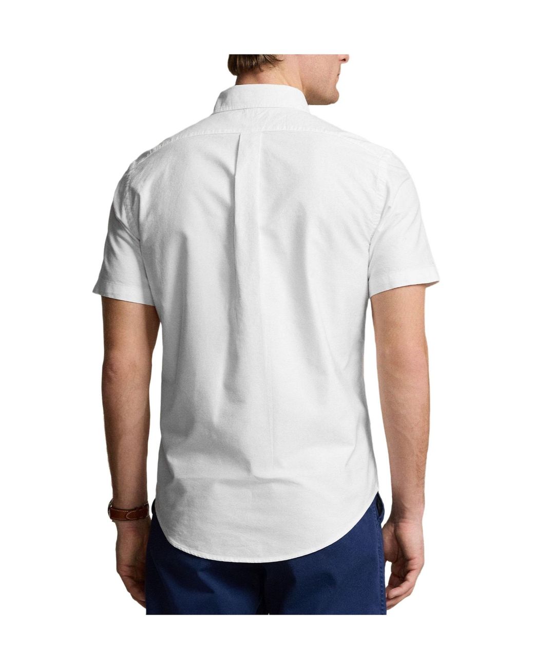 Polo Ralph Lauren White Classic Shortsleeve Shirt for men