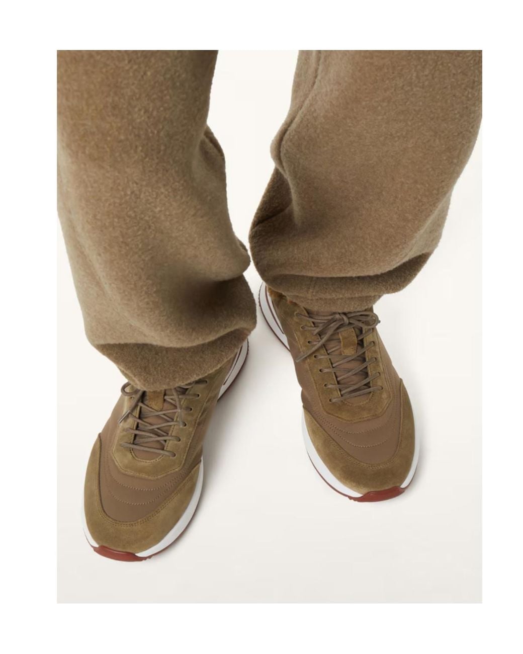 Loro Piana Brown Week End Walk Evo for men