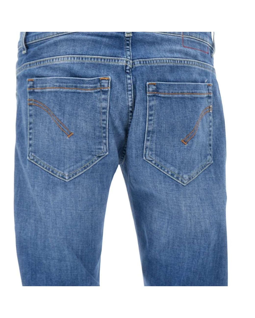 Dondup Blue George Skinny Jeans for men