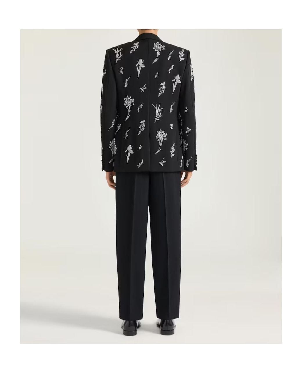 Givenchy Black Single Breasted Jacket for men