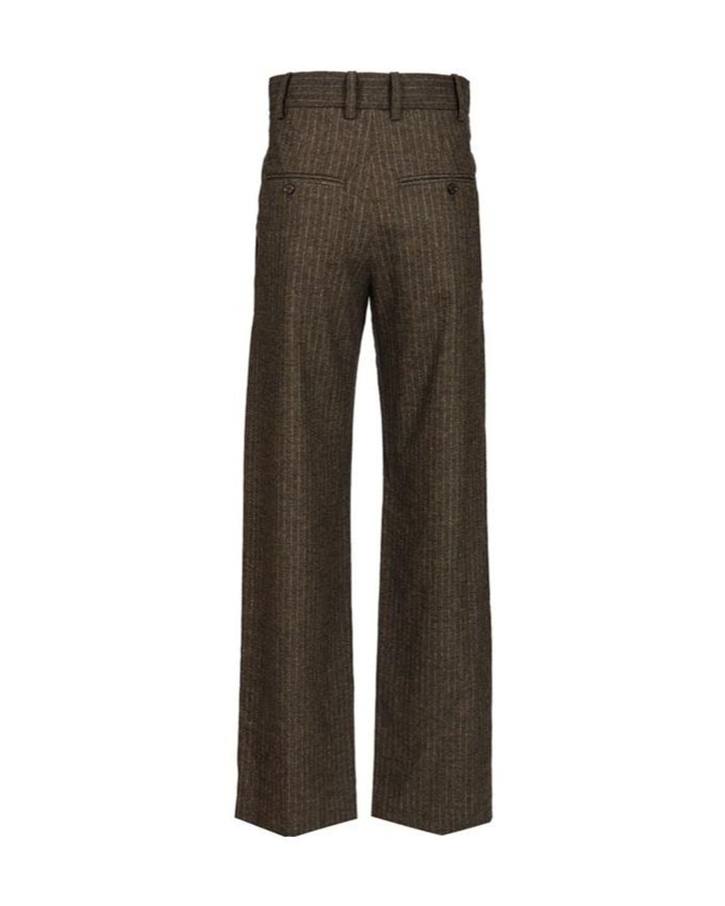 Isabel Marant Gray "Lisetta" Suit Trousers