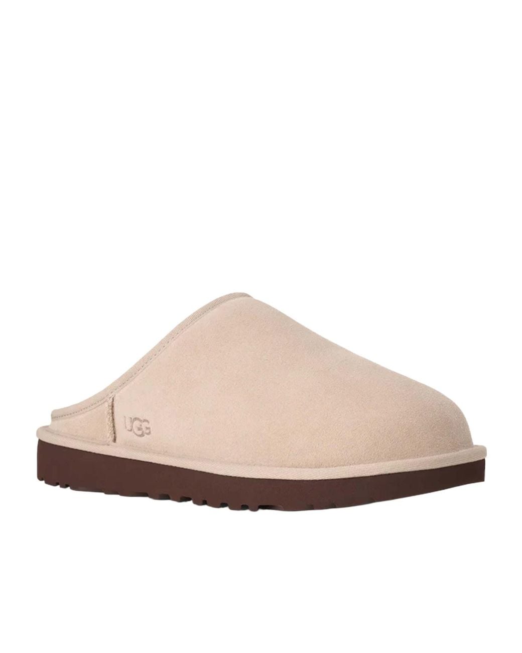 Ugg Multicolor Logo-Debossed Suede Slippers for men