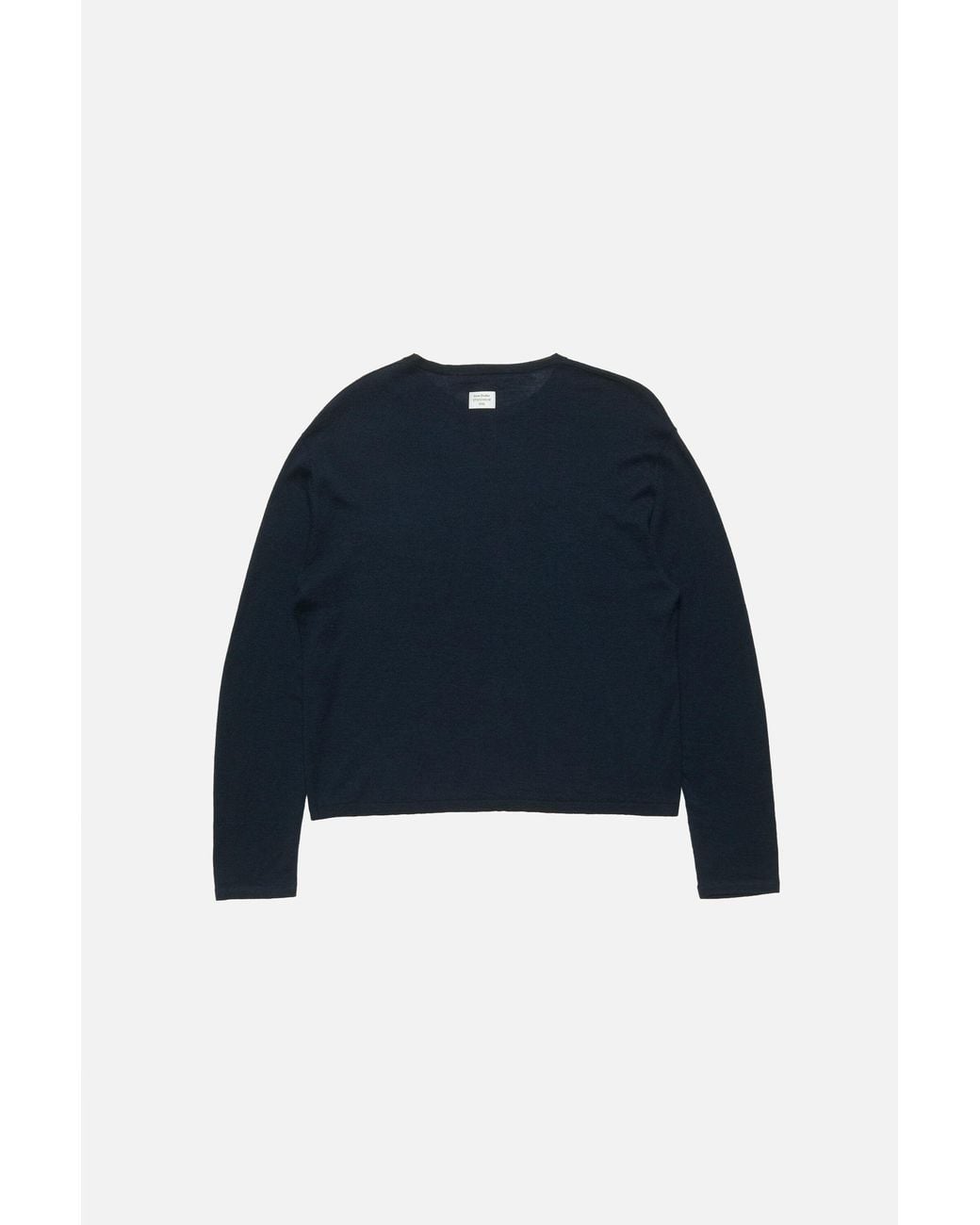 Acne Blue Cashmere Knit Sweater for men