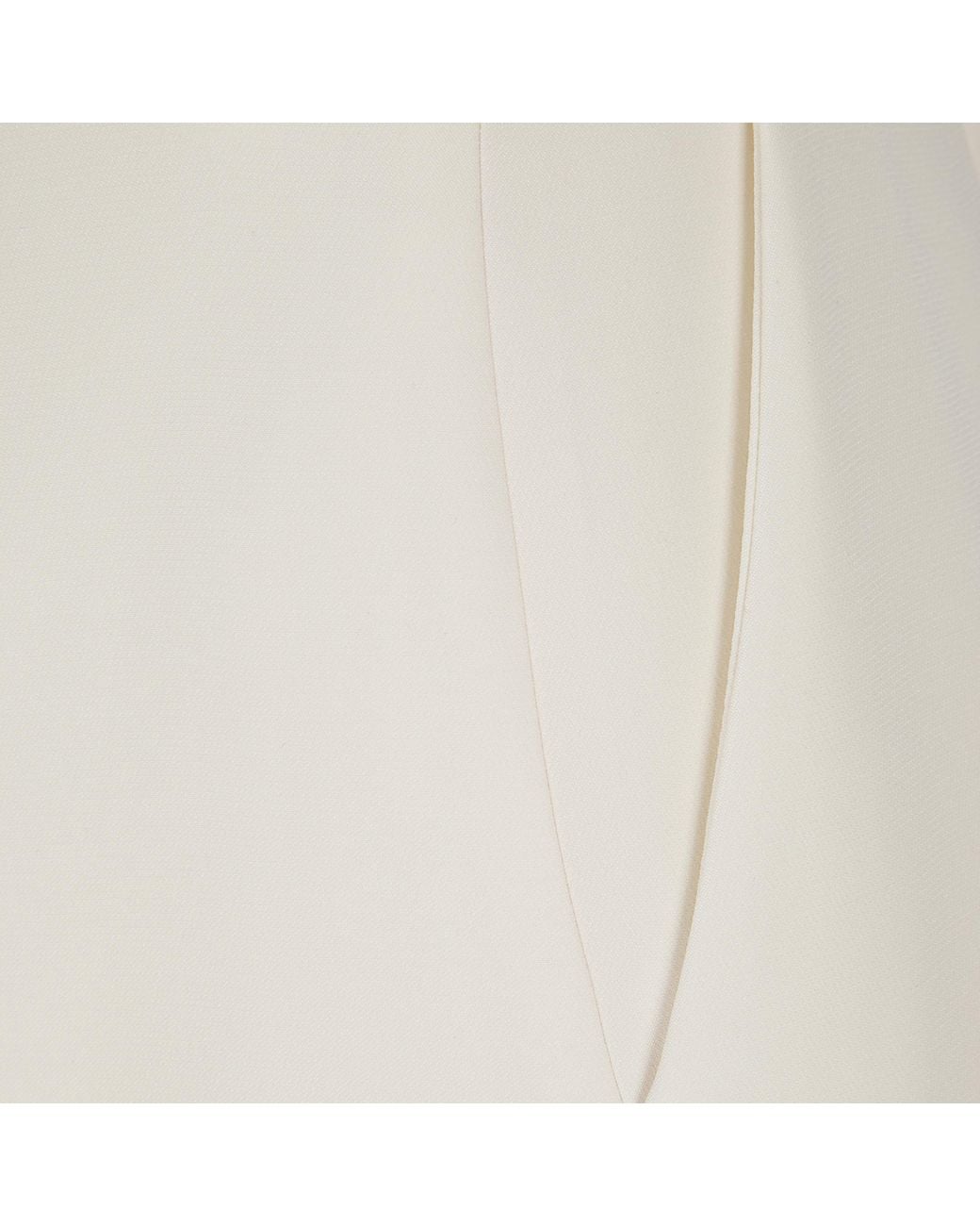 Gabriela Hearst White Tailored Wide-Leg Pants
