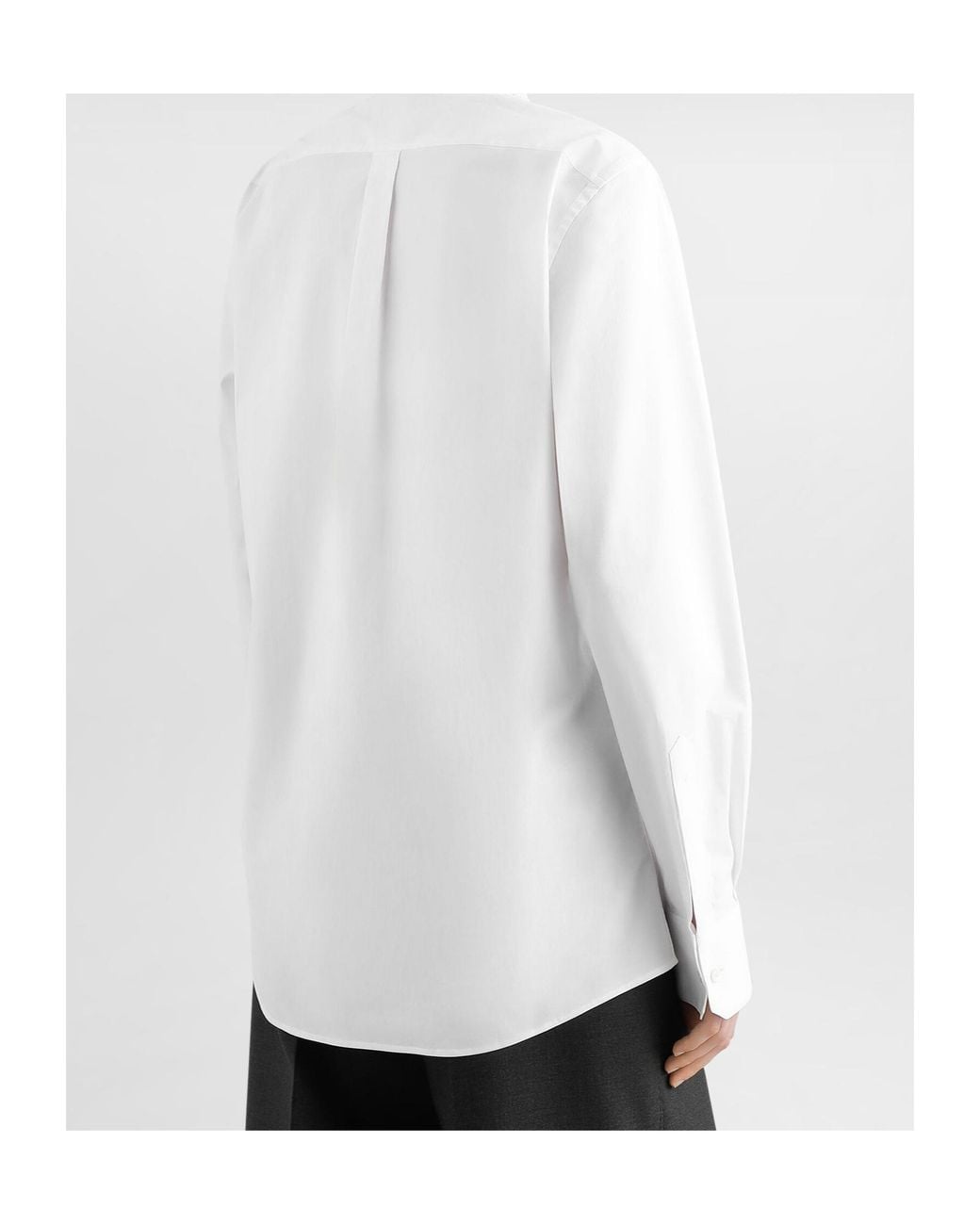 Dolce & Gabbana White Long Sleeve Shirt