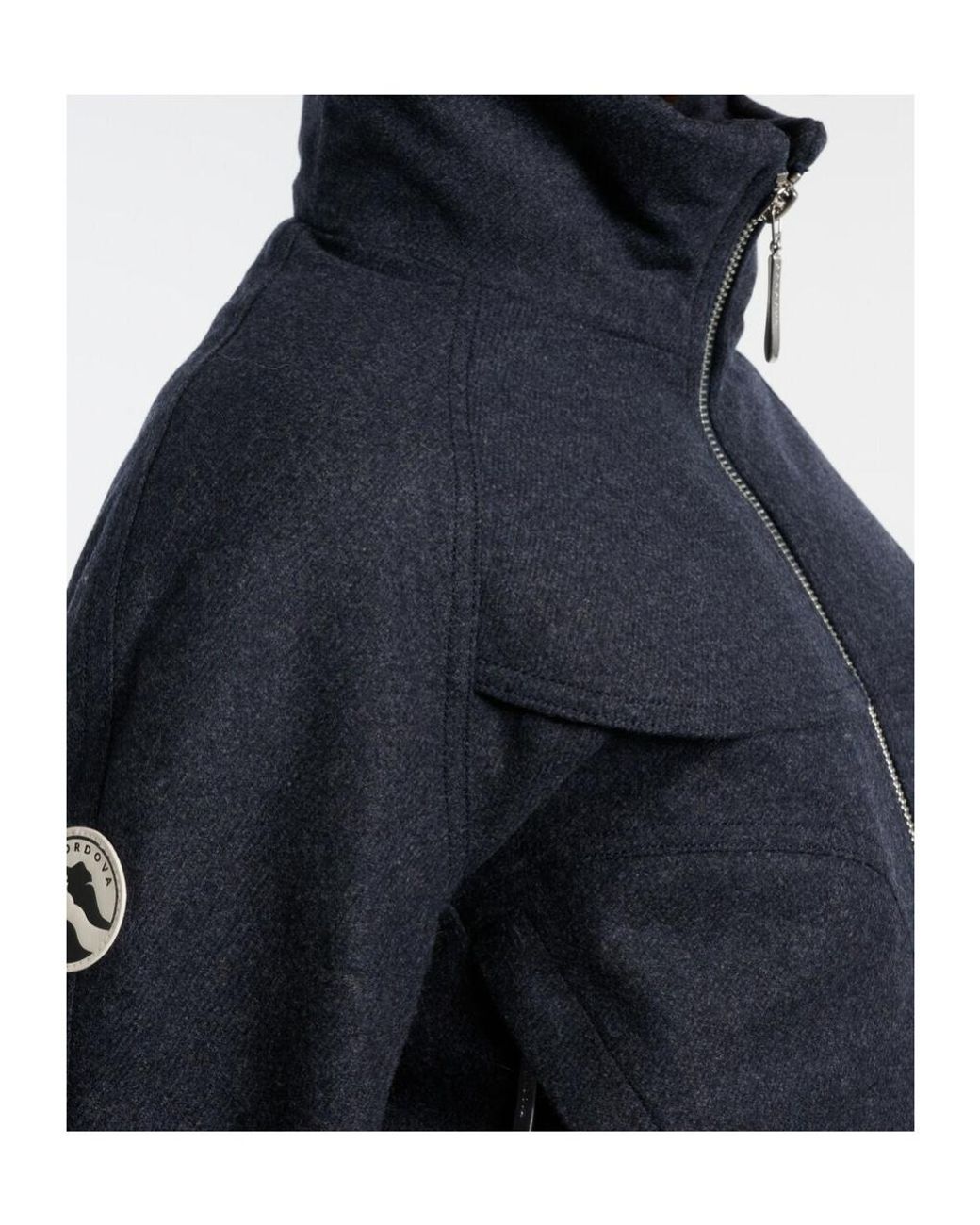 CORDOVA Blue Zippered Long-Sleeved Ski Jumpsuit