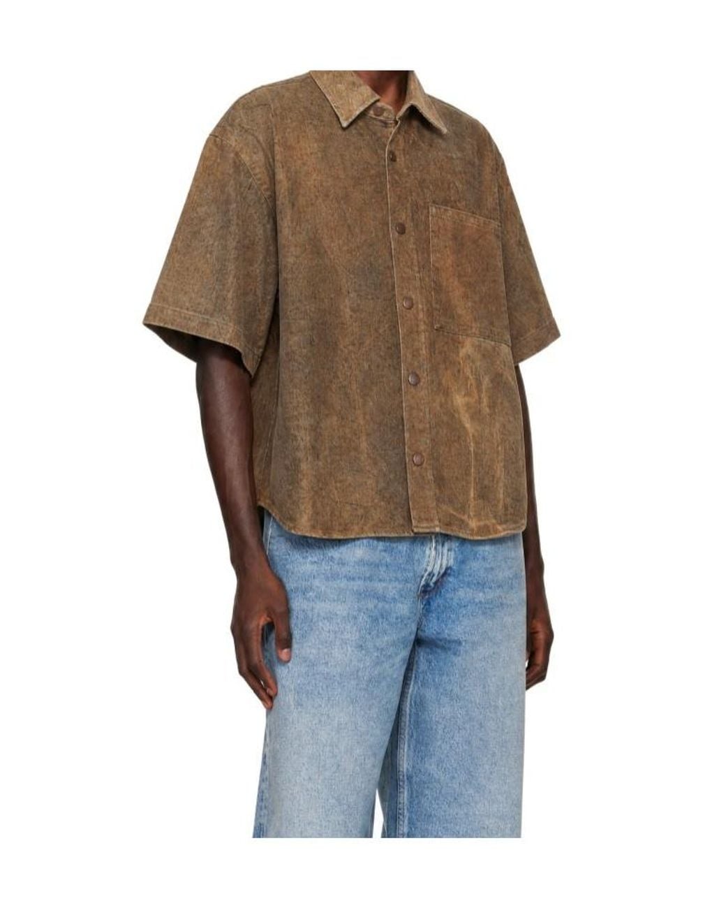 Agolde Multicolor Short-Sleeved Shirt for men