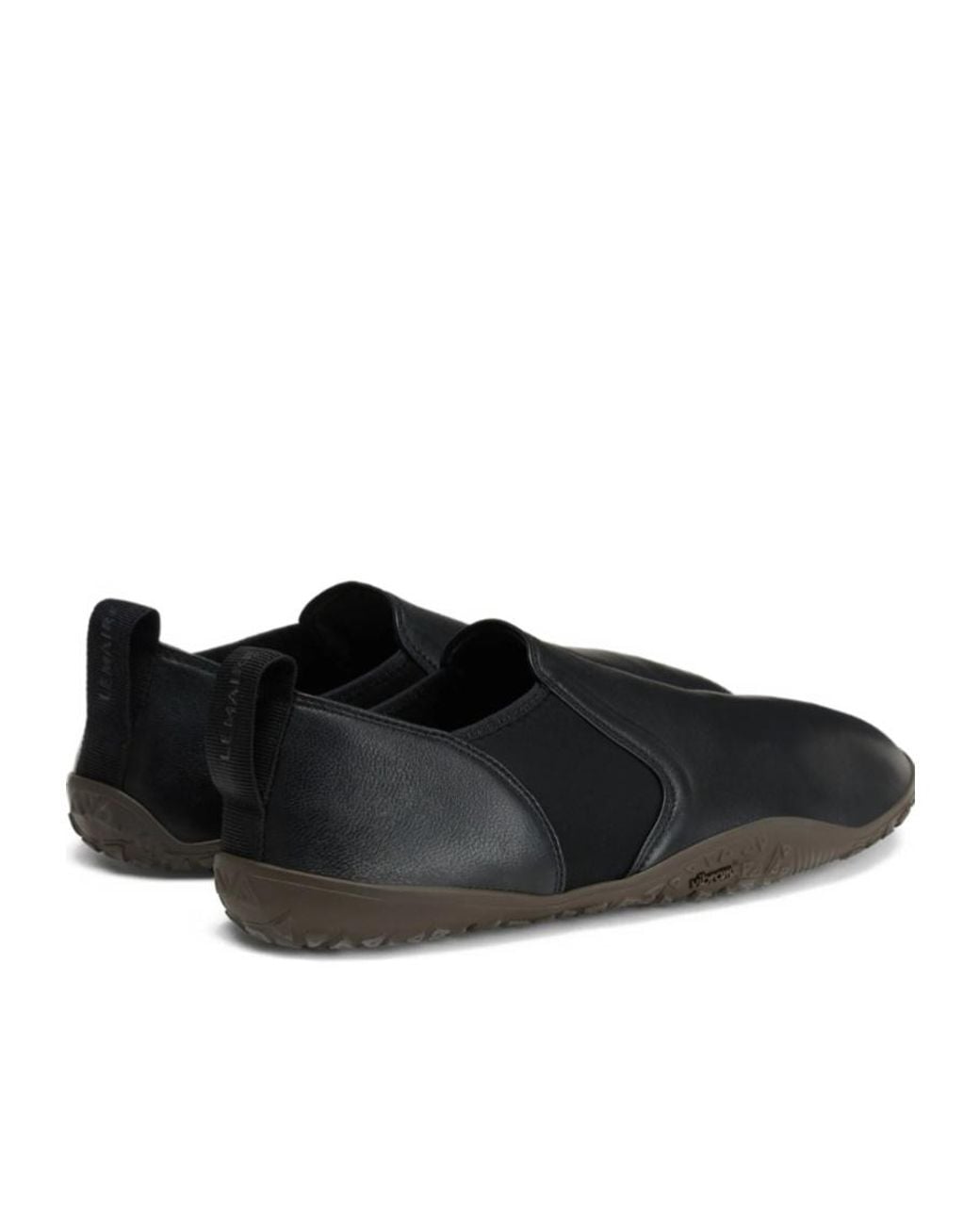 Lemaire Black Leather Slippers