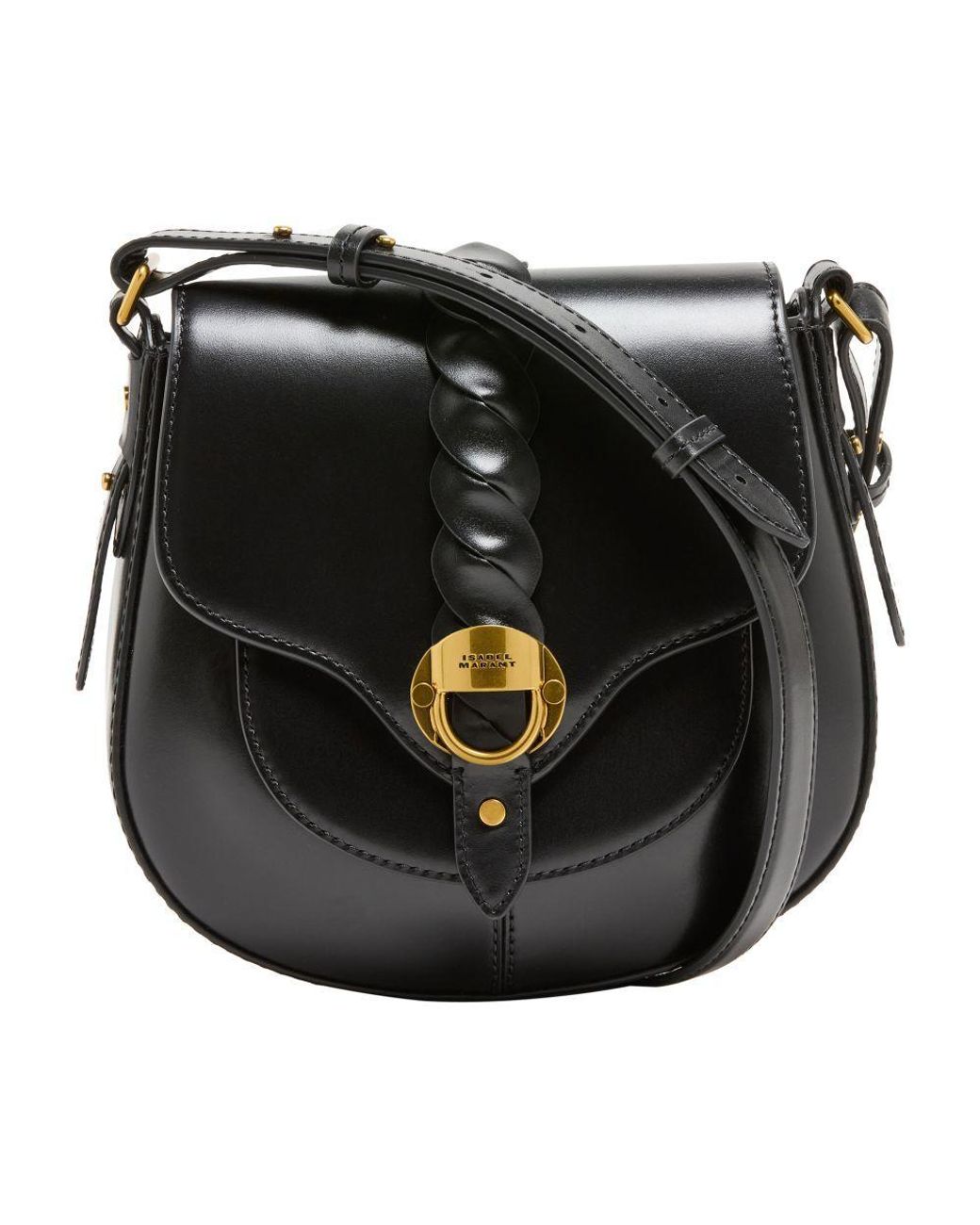 Isabel Marant Black Altay Small Crossbody Bag