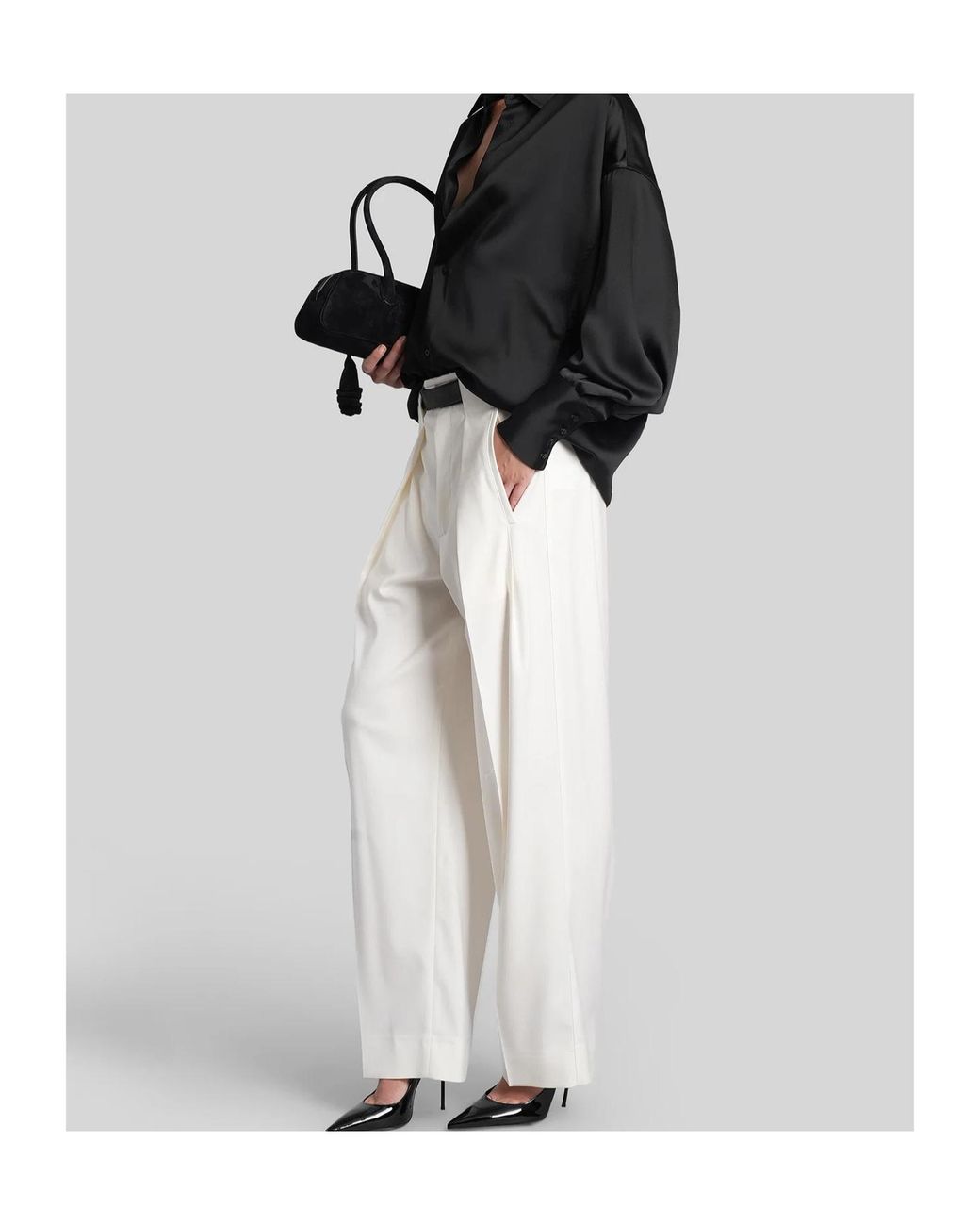 DARKPARK White Ronda Trousers