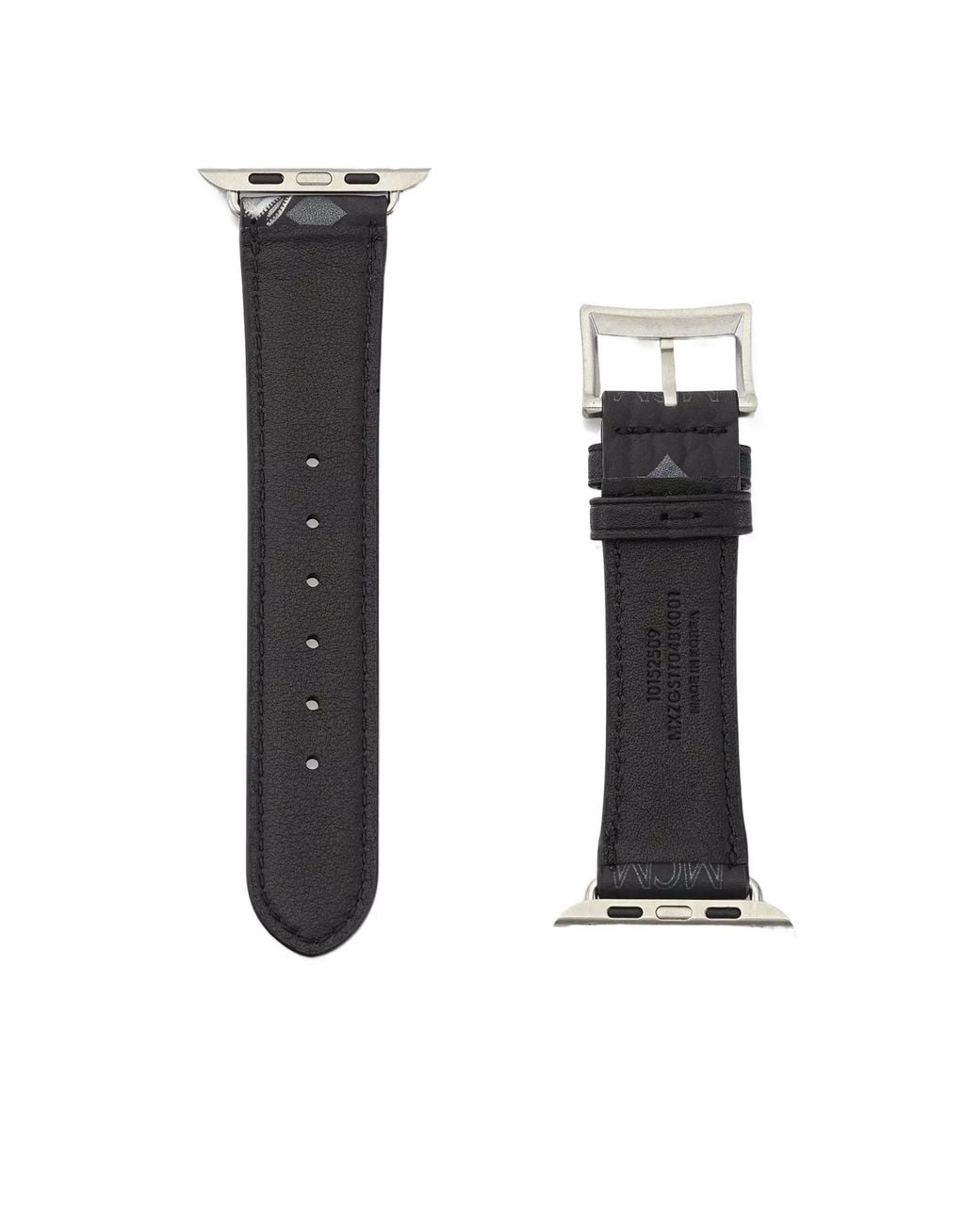 MCM White 42-49Mm Apple Watch Band for men