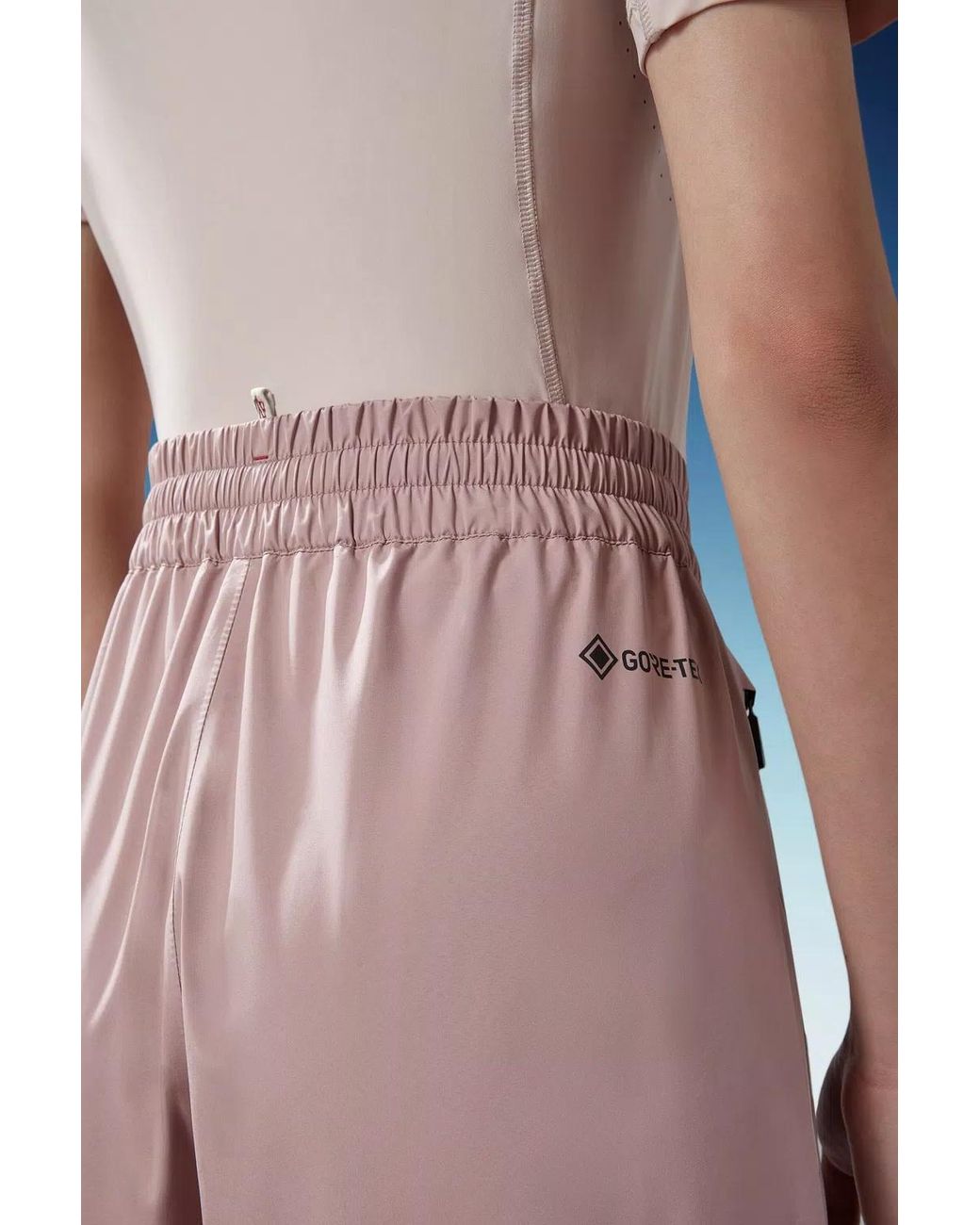 Moncler Pink Grenoble Elastic Waistband Trousers