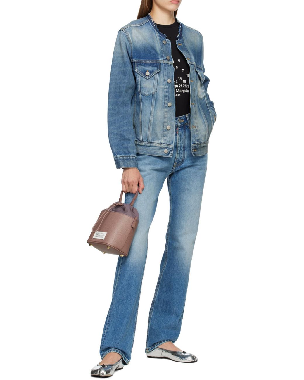 Maison Margiela Blue Straight-Leg Jeans for men